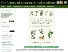 Tablet Screenshot of modernherbalmedicine.com